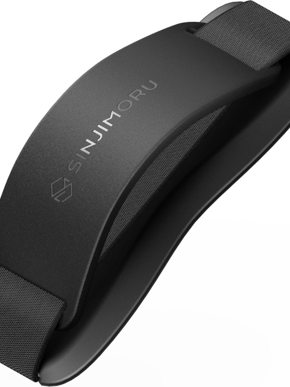 Phone Grip with Silicone Band, Holder & Kickstand, Black